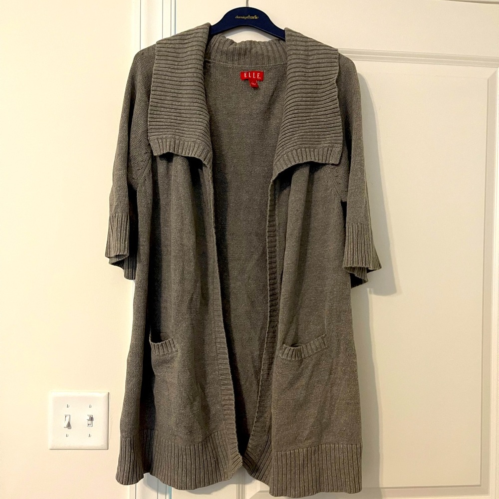 ELLE L Grey Cardigan